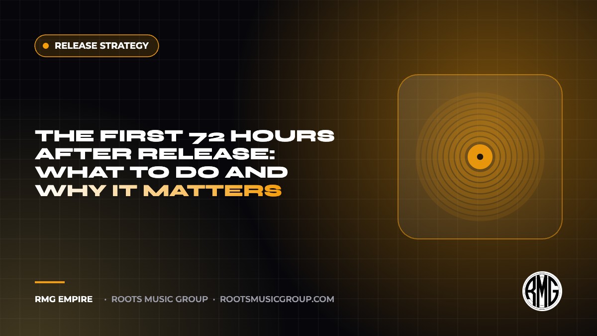 The First 72 Hours After Release: What to Do and Why It Matters | RMG Empire Release Strategy guide
