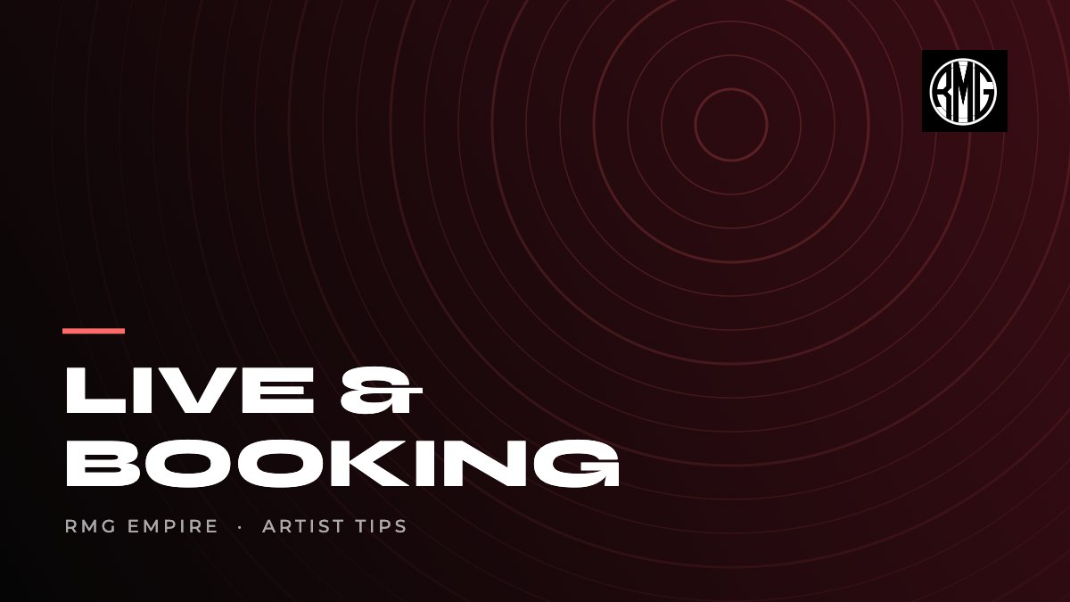 How to Book Your First Show as an Independent Artist