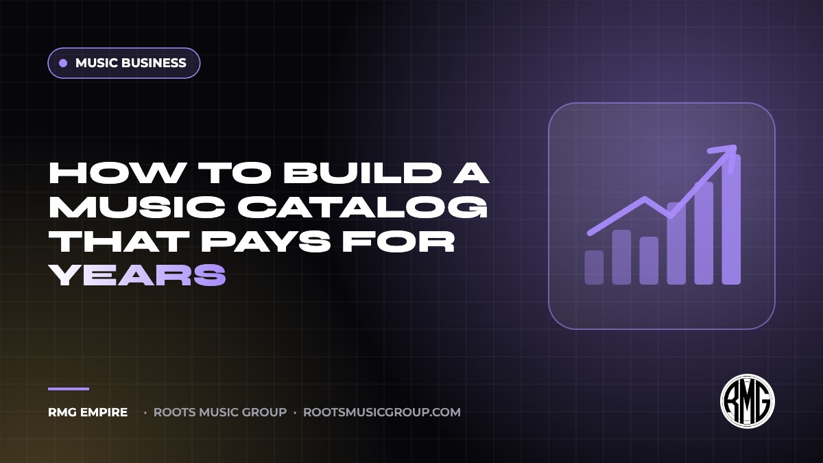 How to Build a Music Catalog That Pays for Years | RMG Empire Music Business guide