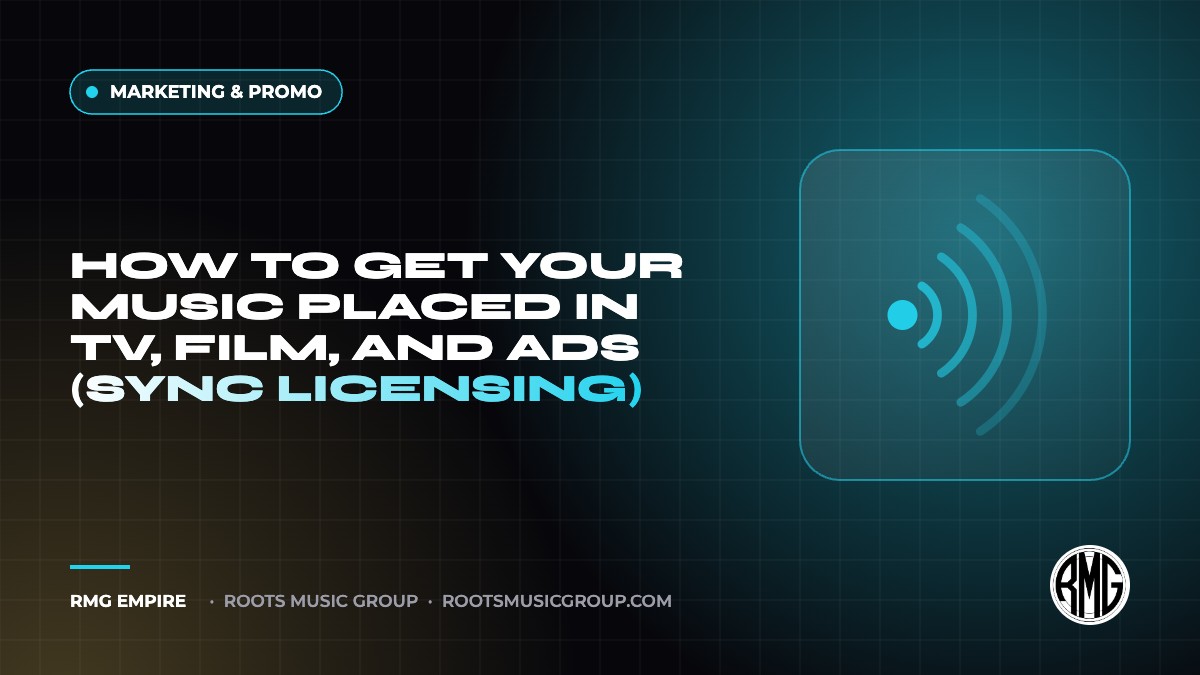 How to Get Your Music Placed in TV, Film, and Ads (Sync Licensing) | RMG Empire Marketing & Promo guide