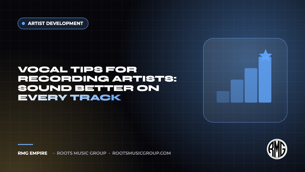 Vocal Tips for Recording Artists: Sound Better on Every Track | RMG Empire Artist Development guide